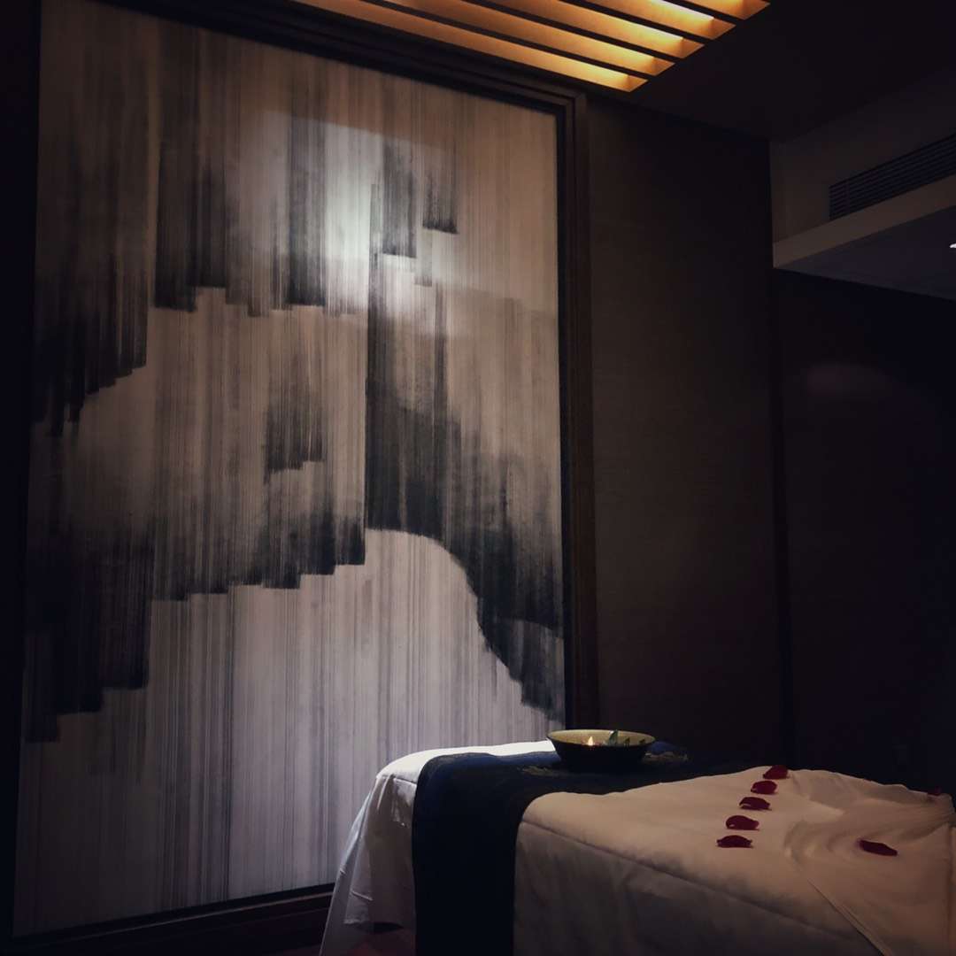 厦门淡蓝玫瑰spa会所按摩房间